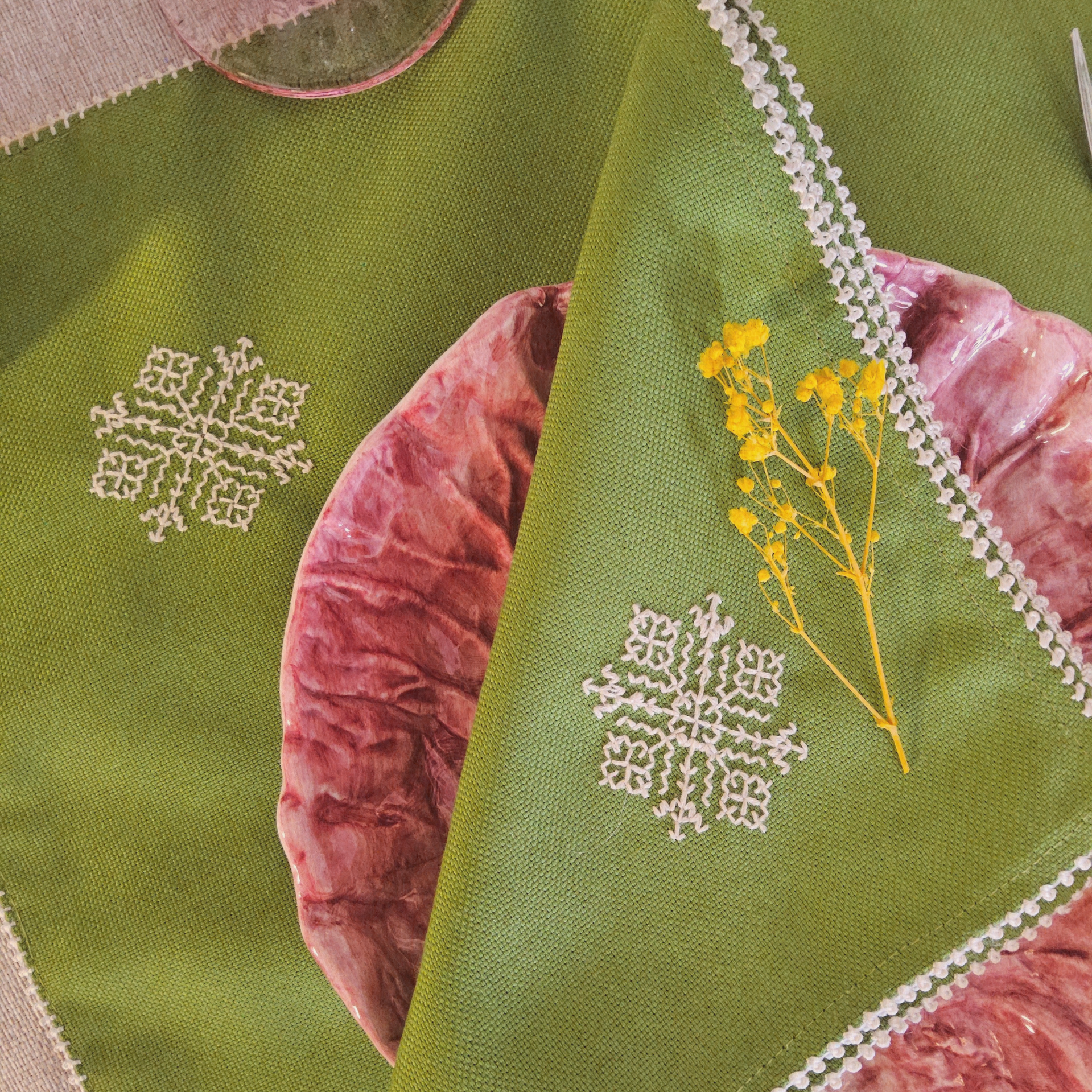 Serviette NOOR Olive
